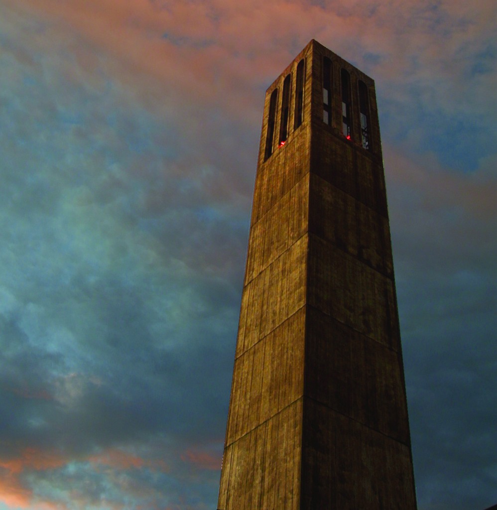 A computer glitch is to blame for the mistimed bell chimes of Storke Tower, which have been tolling an hour late since Daylight Savings on Nov. 7. The bells were reprogrammed yesterday.