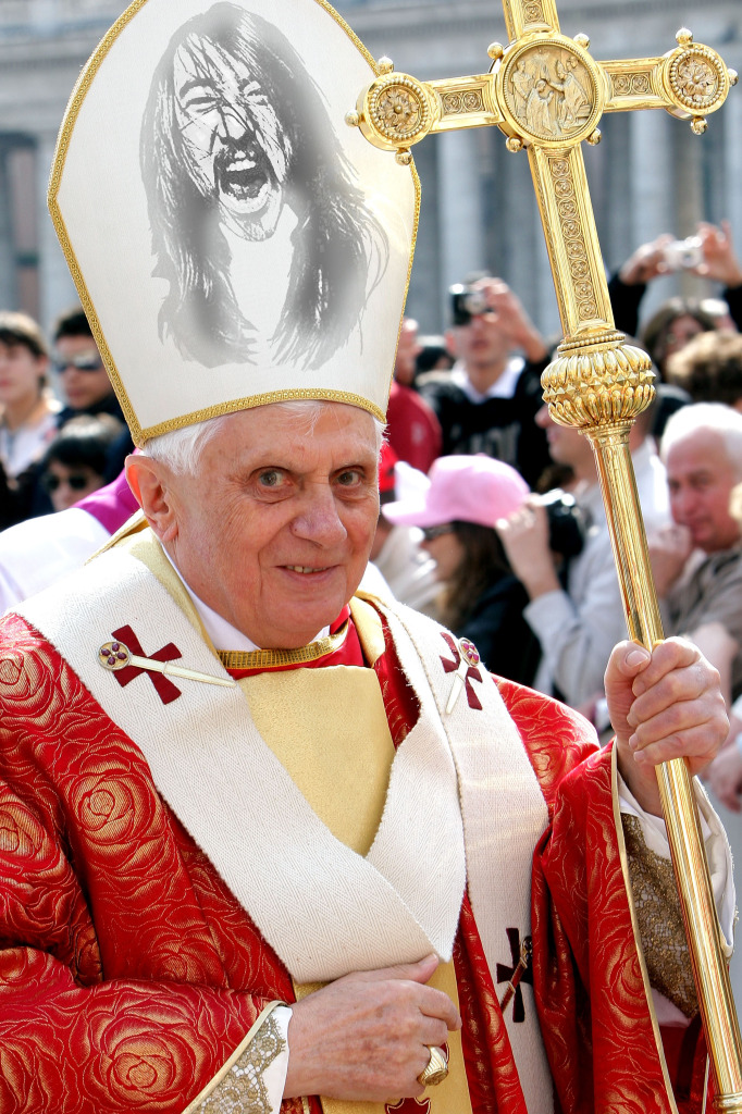 Pope Benedict XVI Celebrates Holy Mass