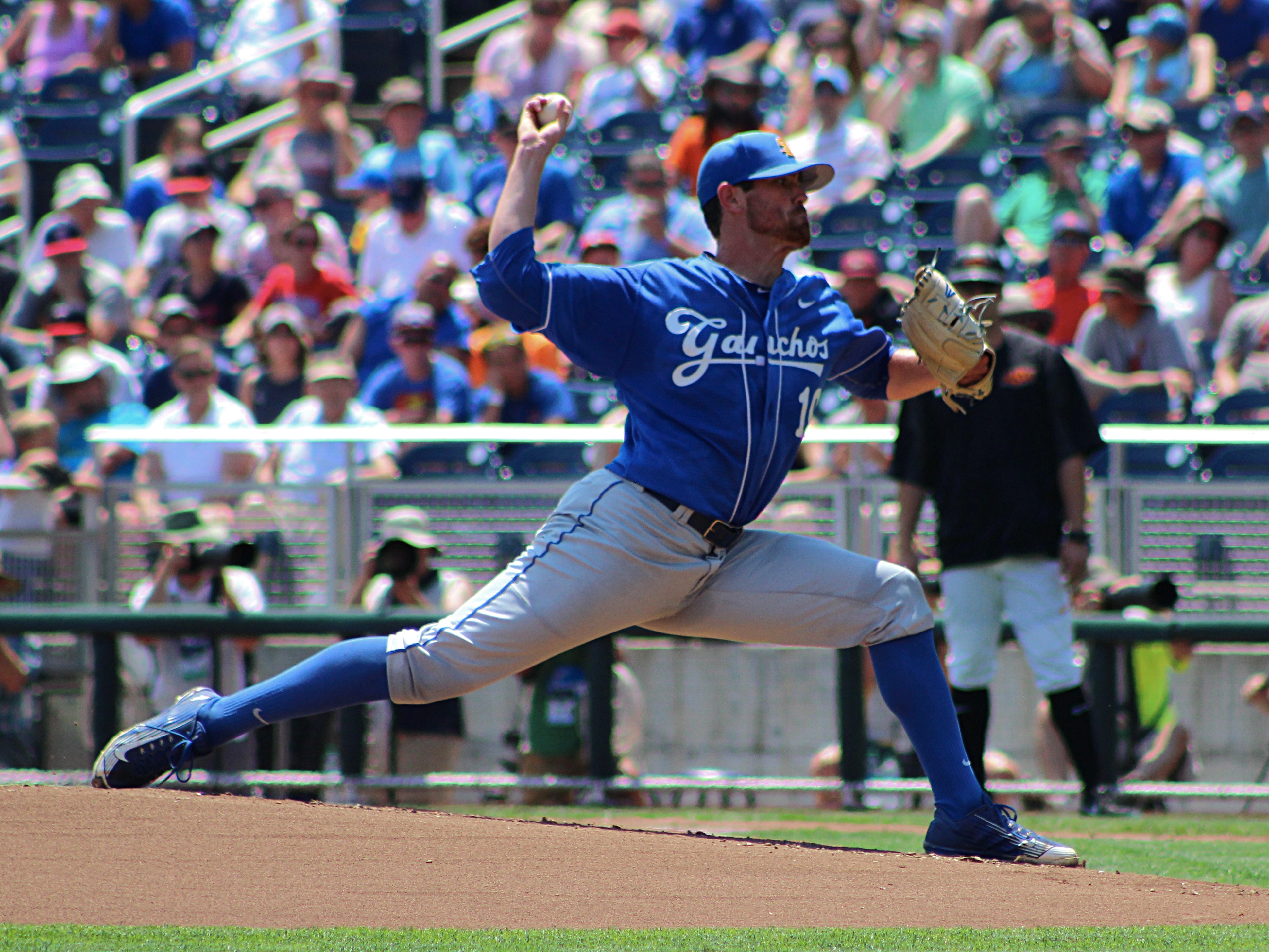 Junior Shane Bieber pitched a complete game allowing only six hits and one run is the Gauchos loss. O'Colly / Devin Wilber